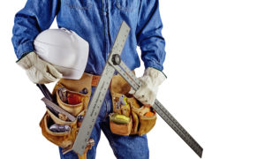 a general contractor on a white background